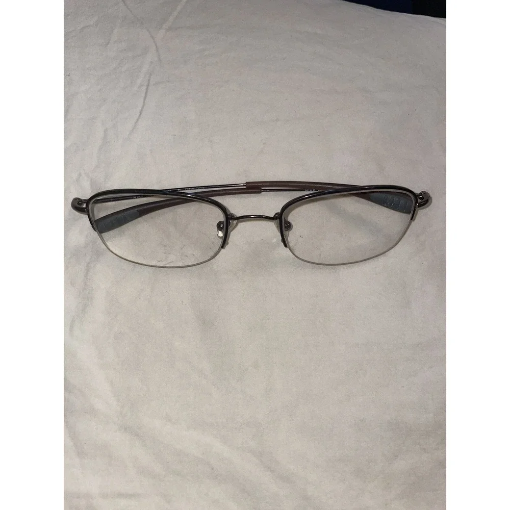Nike 4014 200 Brown 51-21-140 Mens Eyeglasses with Flexon Frames Japan